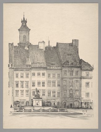 Rynek Starego Miasta - strona zamkowa