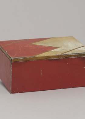 Pudełko po herbacie firmy Orient Tea