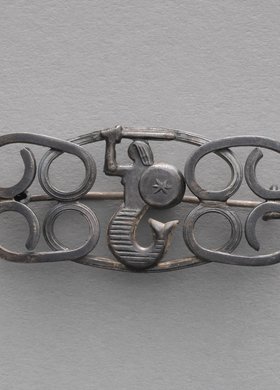 Broszka z wizerunkiem Syreny