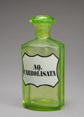 Butelka apteczna "AQ. CARBOLISATA"