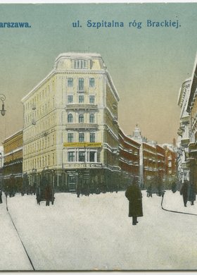Zbieg ulic Zgoda, Szpitalnej i Brackiej