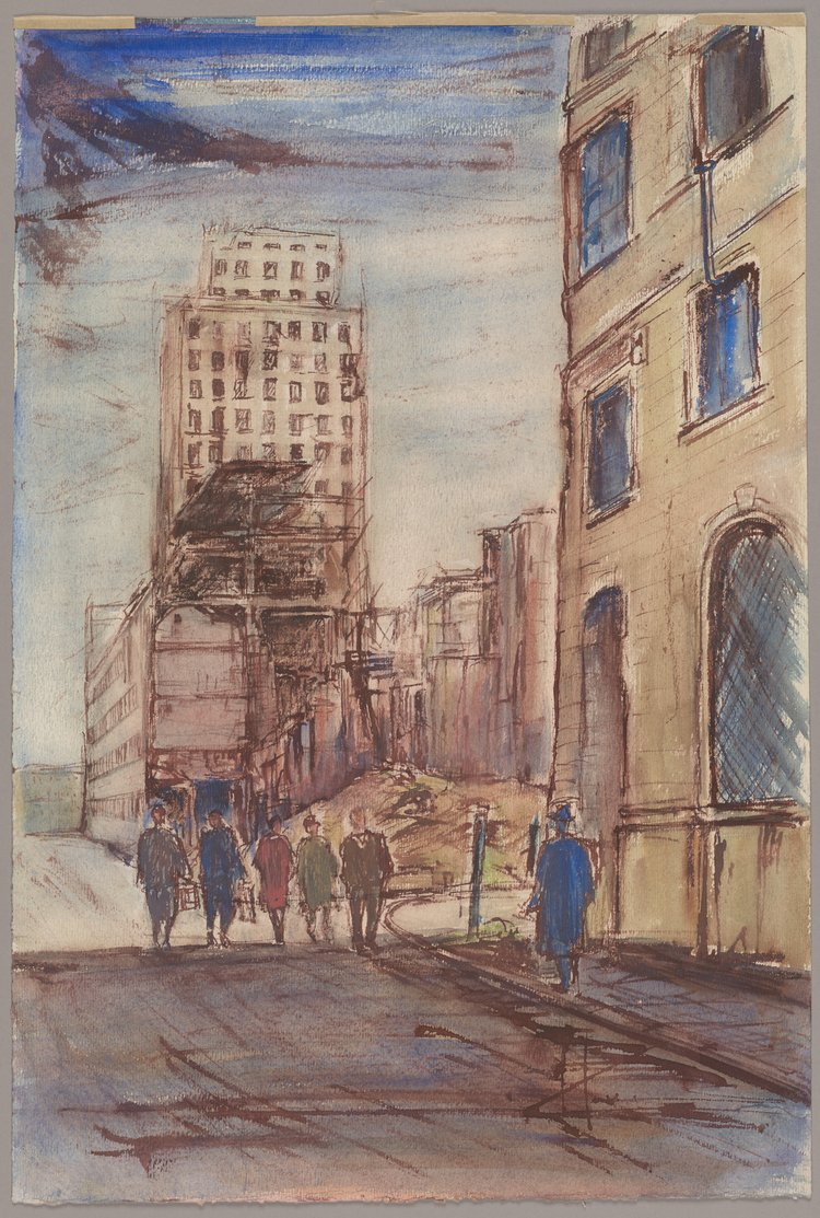 Ruiny hotelu Warszawa