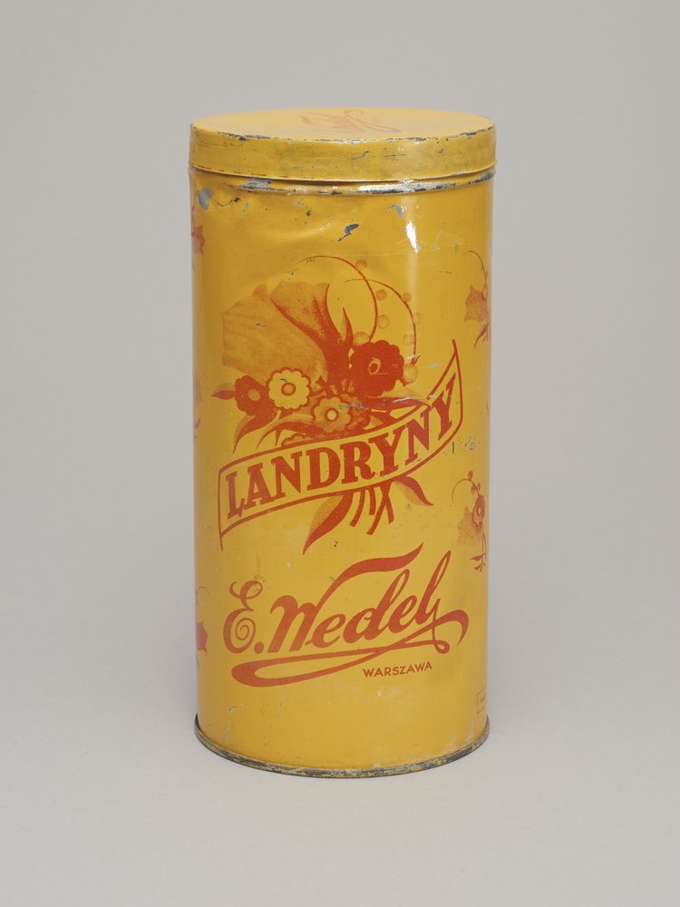 Puszka po landrynach firmy Wedel