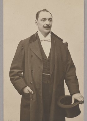 Portret aktora Edmunda Gasińskiego (właściwie Edmund Eubich)