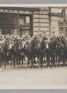Wjazd oddziałów Legionów Polskich do Warszawy