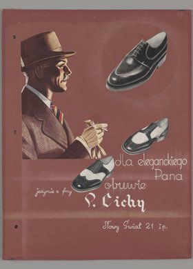 Reklama Firmy P. Cichego w Warszawie