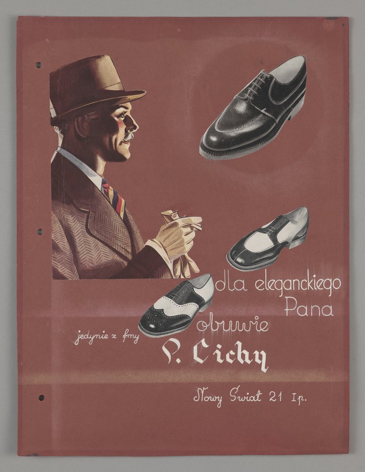 Reklama Firmy P. Cichego w Warszawie