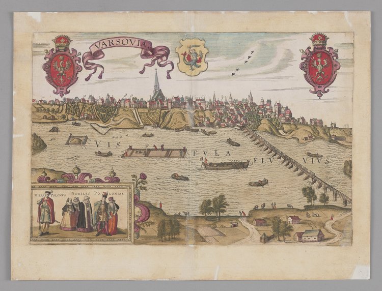 Varsovia (Widok ogólny Warszawy z końca XVI wieku)