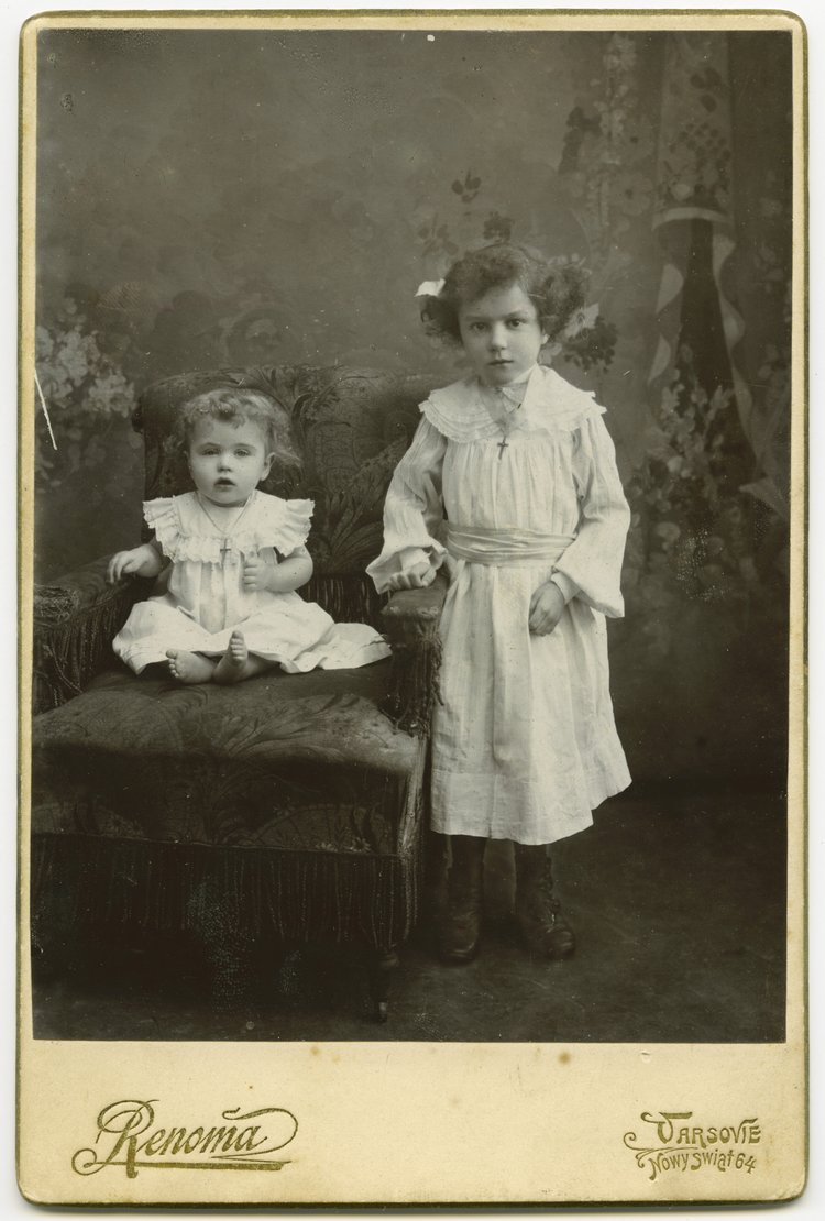 Portret dwojga nieznanych dzieci