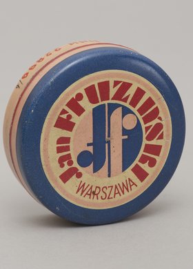 Pudełeczko po drażetkach firmy Jan Fruziński