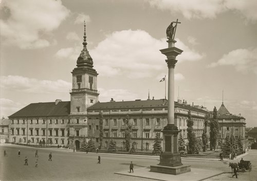 Zamek Królewski i kolumna króla Zygmunta III Wazy