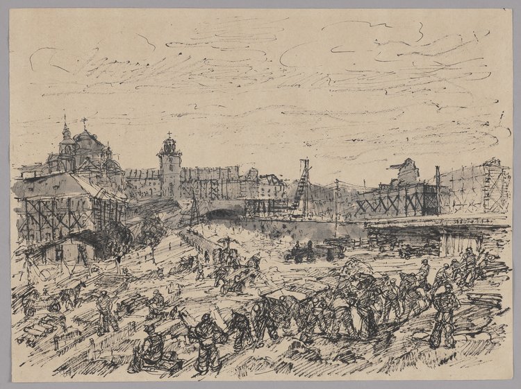 Prace na Mariensztacie