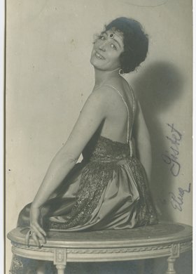 Portret śpiewaczki Elny Gistedt-Kiltynowicz