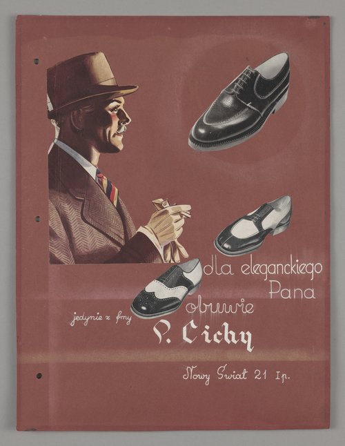 Reklama Firmy P. Cichego w Warszawie