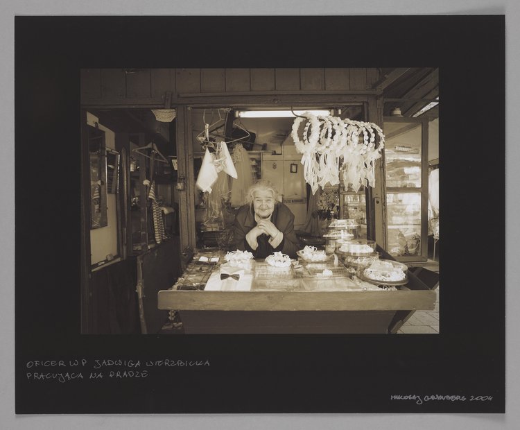 "Oficer WP Jadwiga Wierzbicka pracująca na Pradze"