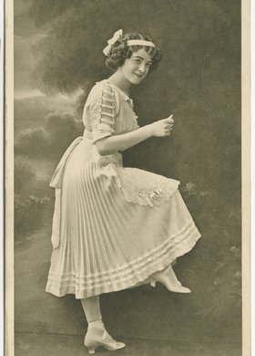 Portret śpiewaczki i aktorki Kazimiery Niewiarowskiej