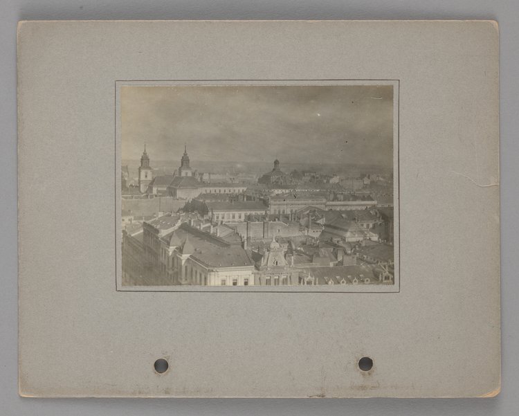 Panorama Warszawy, widok z kopuły kościoła ewangelicko-augsburskiego