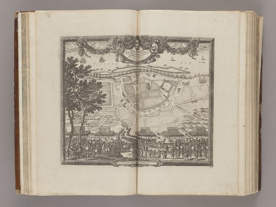 Urbs Warsavia Sedes Regum Poloniae (...) [Miasto Warszawa siedziba Królów Polski (...)]; ok. 1:4400