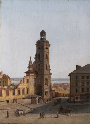 Rozbiórka kościoła św. Klary i klasztoru Bernardynek