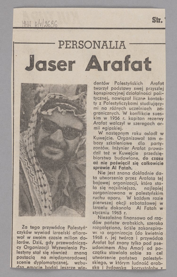 Wycinek z gazety p.t. "Trybuna Ludu" z 18 kwietnia 1974 r. z serii "Kultura" z artykułem o rzeźbie Jerzego Chojnackiego "Syrena - Ogrodnik"