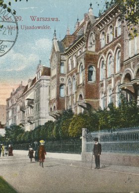 Bulwar w Alejach Ujazdowskich