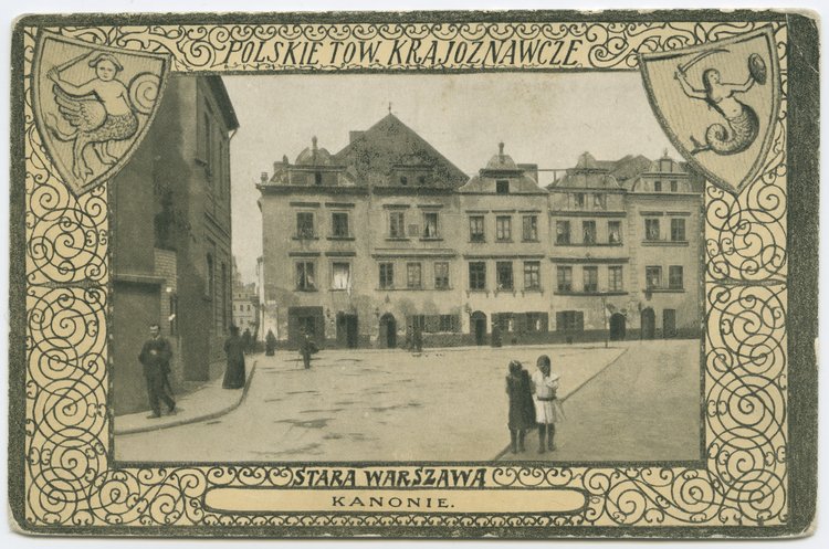 Północna pierzeja zabudowy ulicy Kanonii