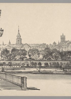 Widok od strony Pragi