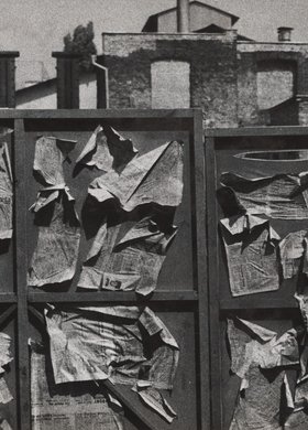 Fragment drewnianego ogrodzenia