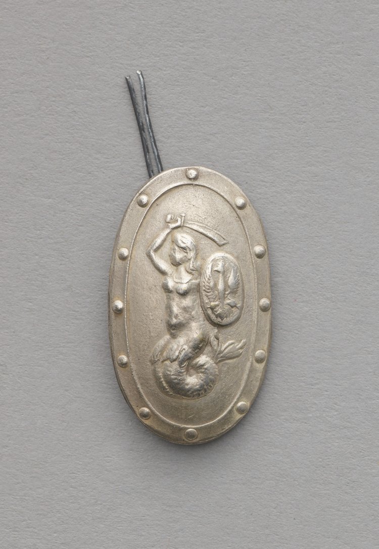 Odznaka członków Służby Bezpieczeństwa Straży Obywatelskiej i Milicji Miejskiej z okresu I wojny światowej (1915-1919)