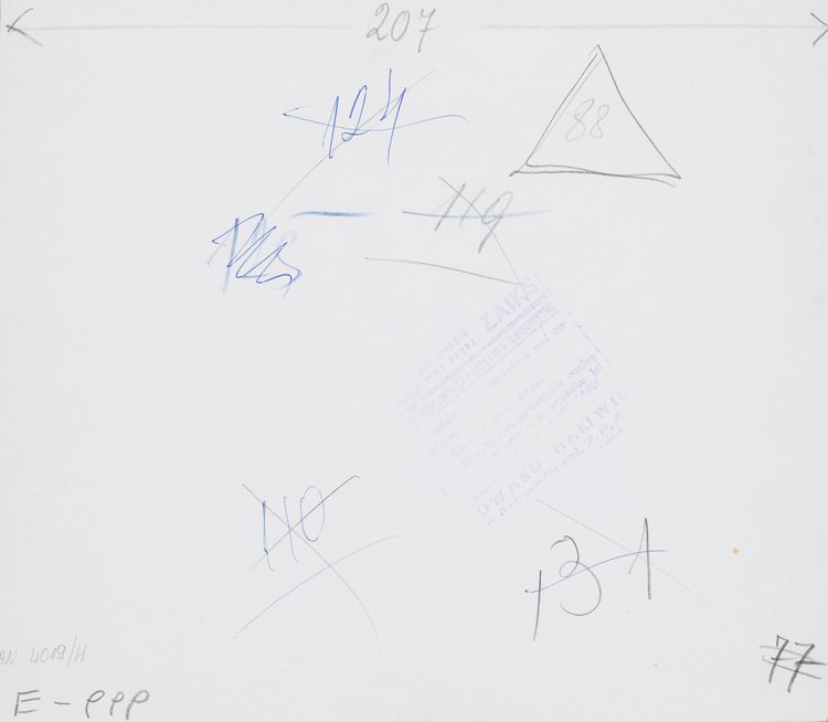 Placard announcing the film "Colonel Wołodyjowski" above the entrance to the Moskwa cinema; Puławska St.