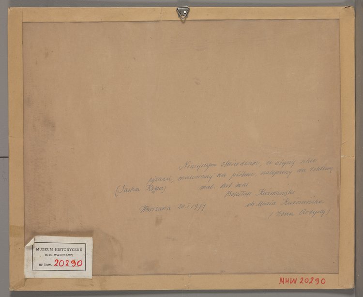 Szkic z Saskiej Kępy