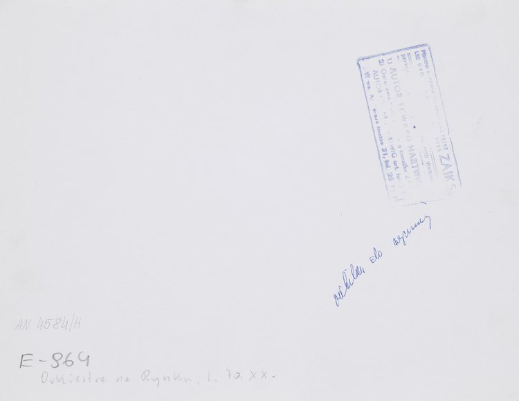 Street orchestra in the Old Town Market Square