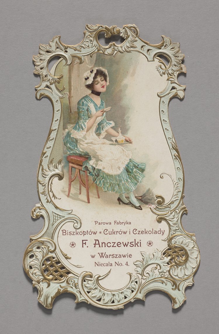 Reklama sklepowa firmy F. Anczewski