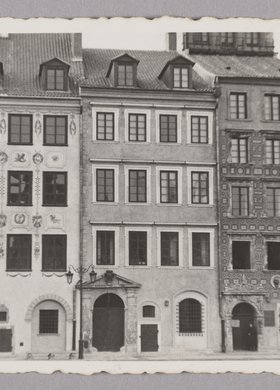 Kamienice po stronie Dekerta przy Rynku Starego Miasta