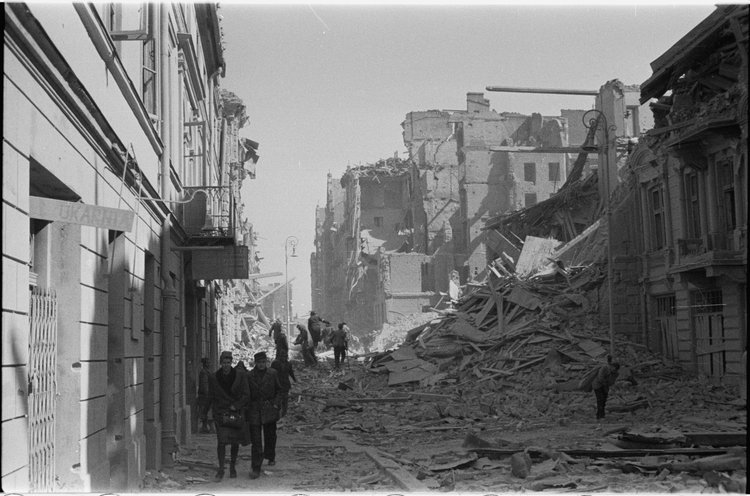 Ulica Wspólna po nalocie