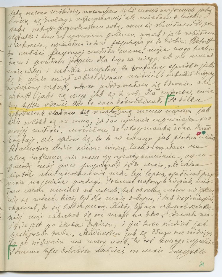 Drugi tom rękopisu pamiętnika Marii Jadwigi Strumff p.t. 'Badania życia i ludzi'