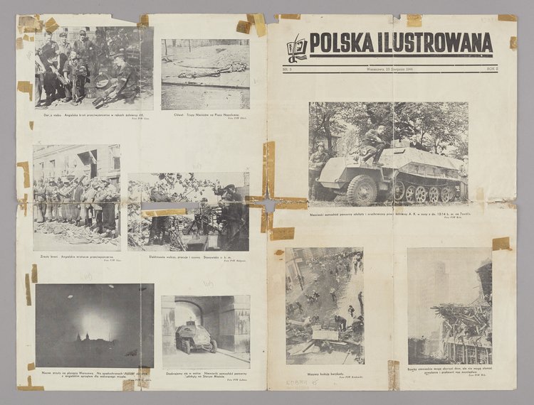Gazeta Polska Ilustrowana, Rok II, Nr 3 z 23 sierpnia 1944 r.