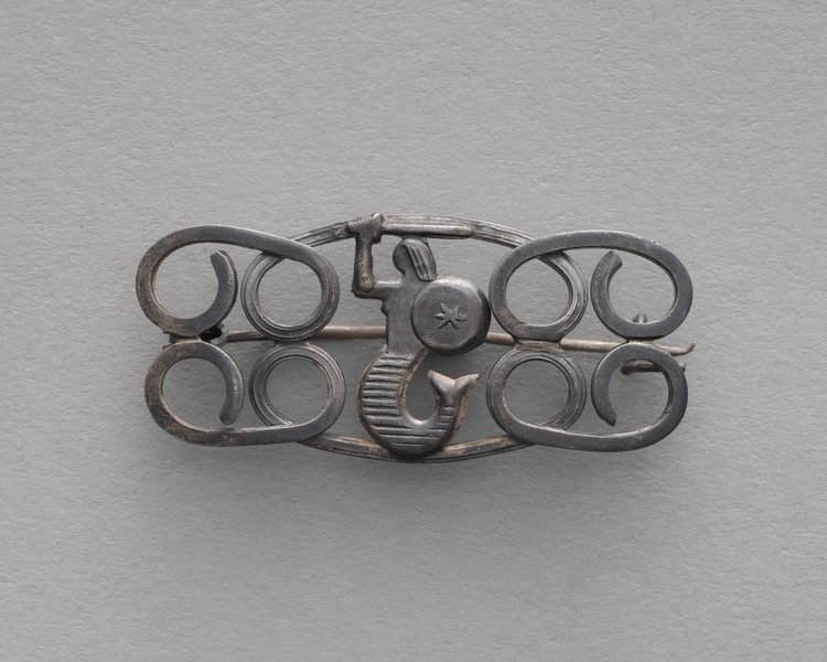 Broszka z wizerunkiem Syreny