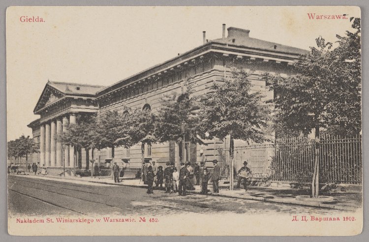 Giełda przy ulicy Królewskiej 14