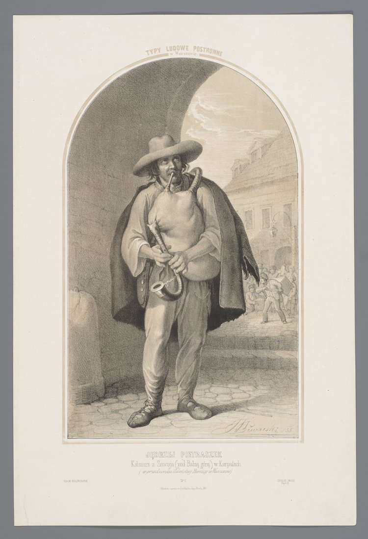 Jędrzej Pietraszek, kobziarz z Zawoja