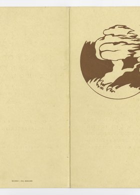 Zaproszenie dla Anny Miłkowskiej na pokaz modeli jesiennych i zimowych w Domu Towarowym Braci Jabłkowskich