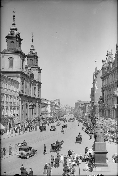 Panorama Krakowskiego Przedmieścia