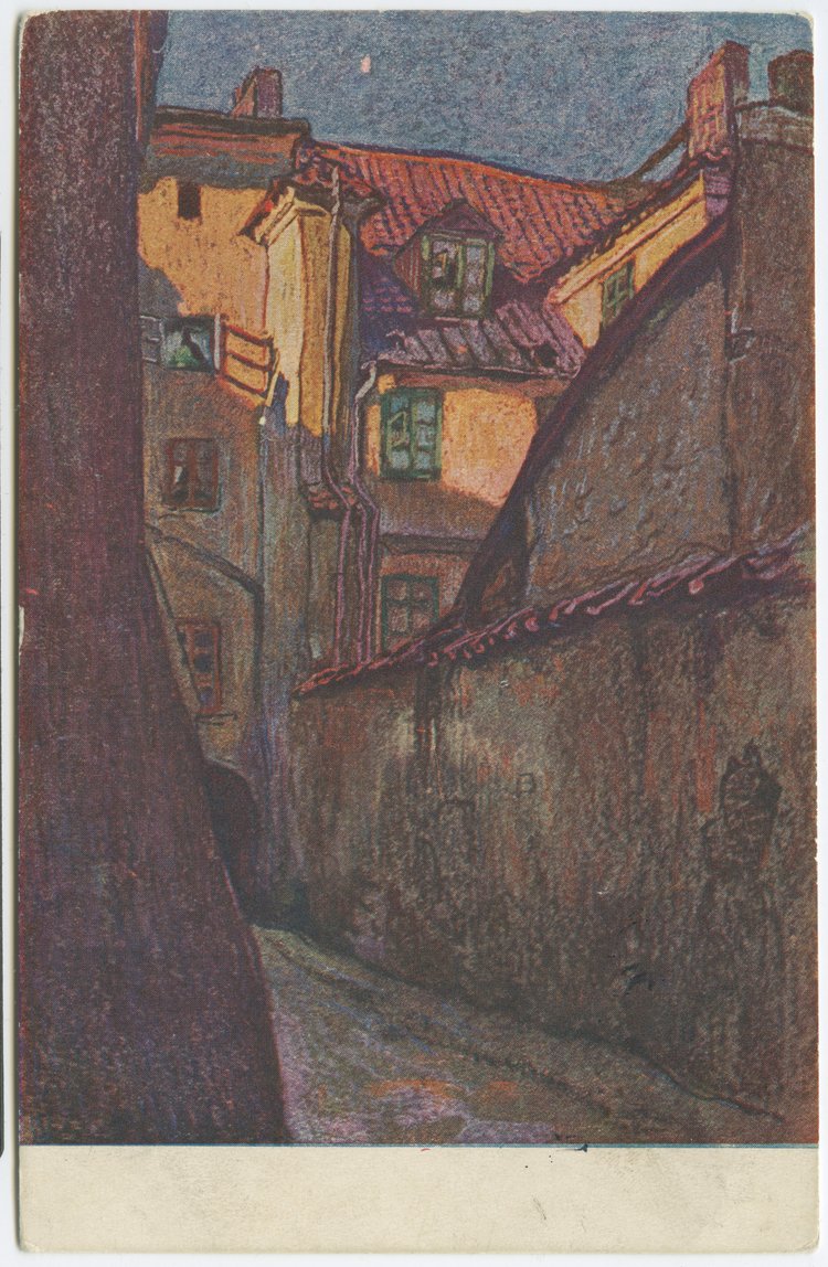 Podwórze kamienicy Baryczków