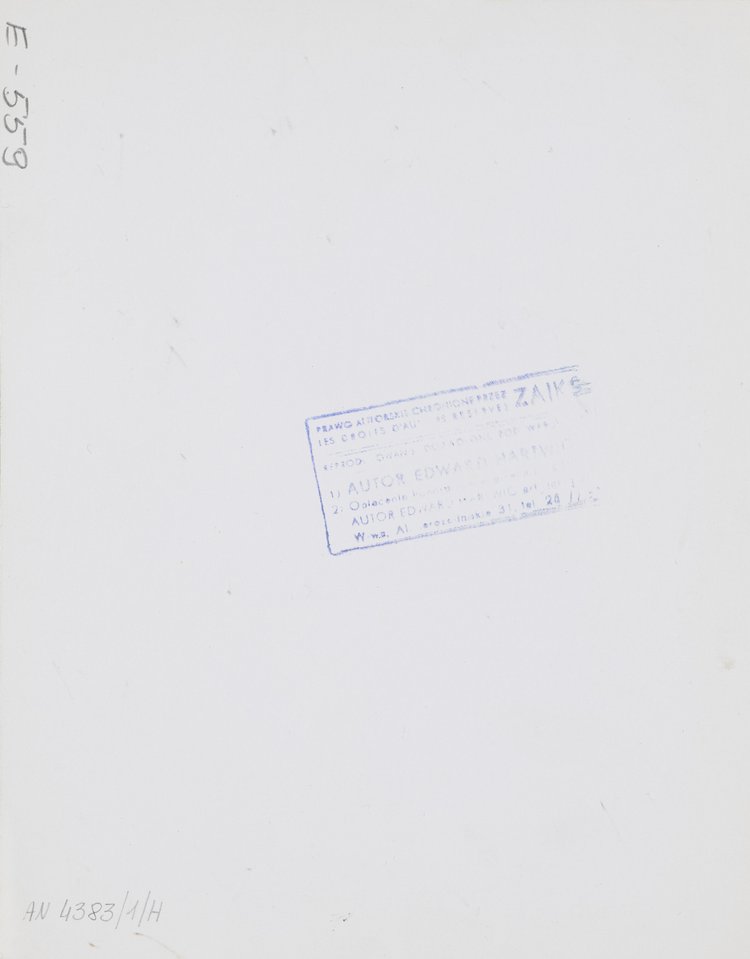 Amfiteatr w Łazienkach Królewskich, odbicie w wodzie