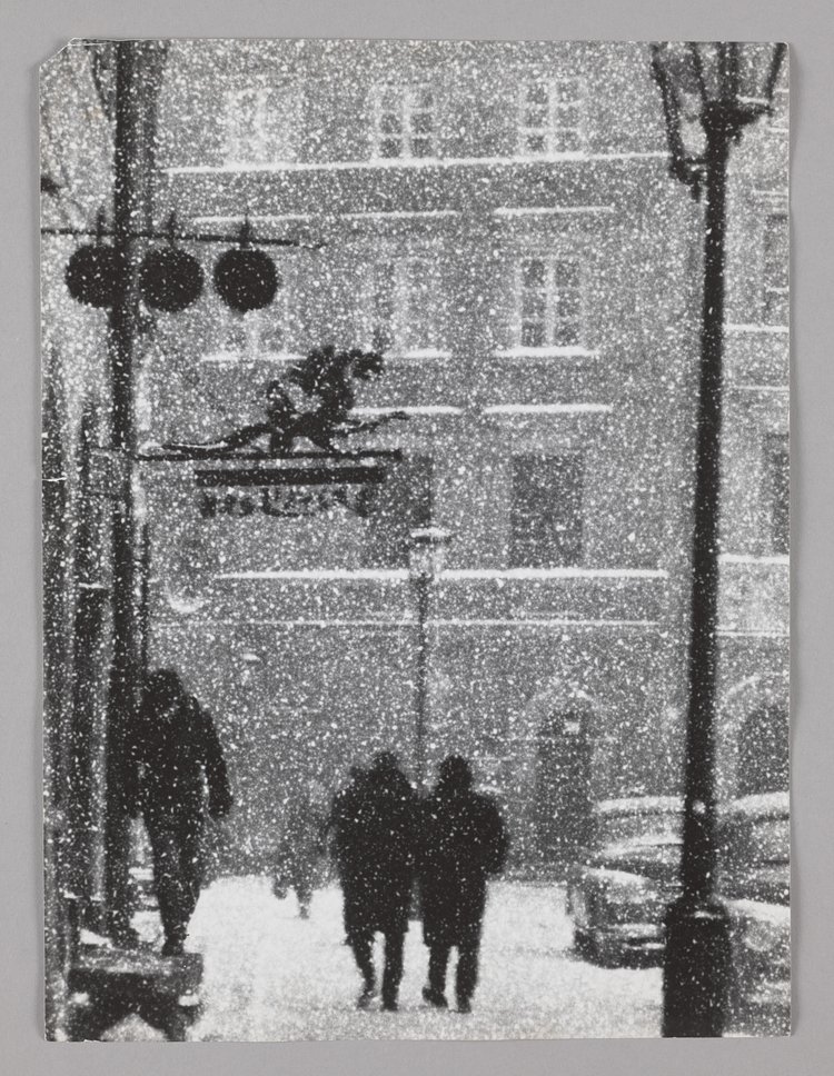 Rynek Starego Miasta zimą