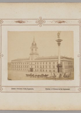 Zamek Królewski i kolumna króla Zygmunta III Wazy