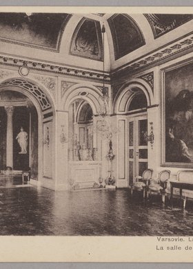 Sala Salomona w pałacu Na Wyspie w Łazienkach