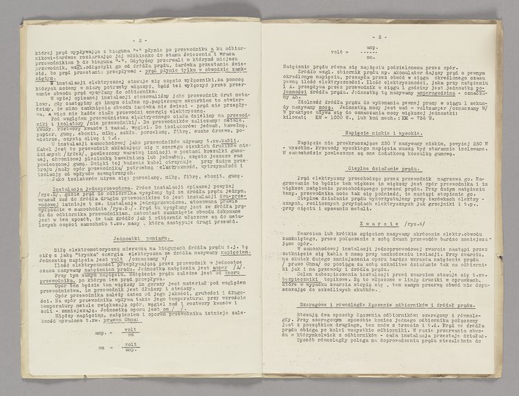 Broszura konspiracyjna p.t. Elektronika samochodowa. Na prawach rękopisu