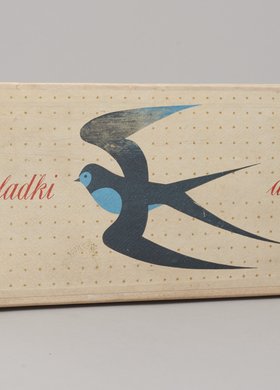 Pudełko po czekoladkach deserowych firmy 22 Lipca - d. E. Wedel