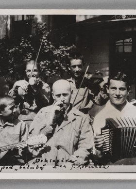 'Orkiestra' pod 'batutą' dra J. Korczaka